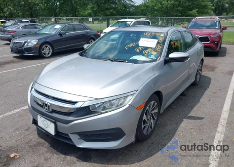 2018 Honda Civic Ex from USA, damaged, VIN 2HGFC2F77JH530014